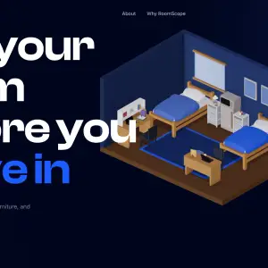RoomScope home page
