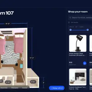 RoomScope product screen